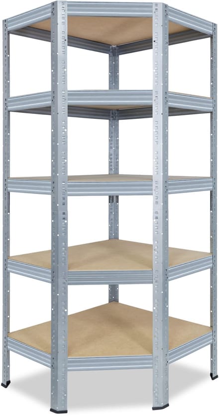 Shelfplaza PRO hoekstelling - 200x90x60 cm - verzinkt - 5 planken