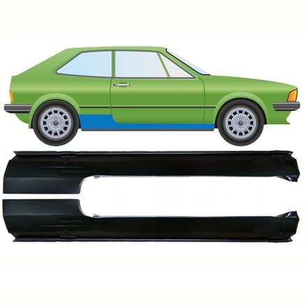Volledige dorpel voor Volkswagen Scirocco 1974-1981 / Links + Rechts / Set