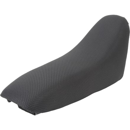 Motorzadelkussen PU Leer Comfortabele Sponsvulling Waterdicht Rijzadelkussen voor Appllo gray