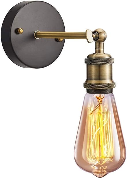 Toolight App618-1W Wandlamp Zwart 10X24X10Cm