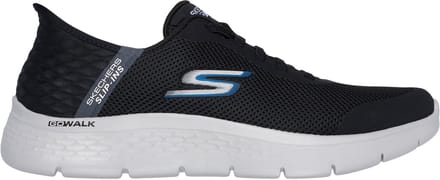Skechers GO WALK FLEX - HANDS UP Heren Instappers - Zwart