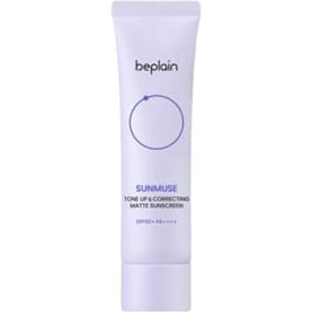 beplain Sunmuse Tone Up & Correcting Matte Zonnebrandcrème SPF50+ PA++++ Stralende Basis 50ml