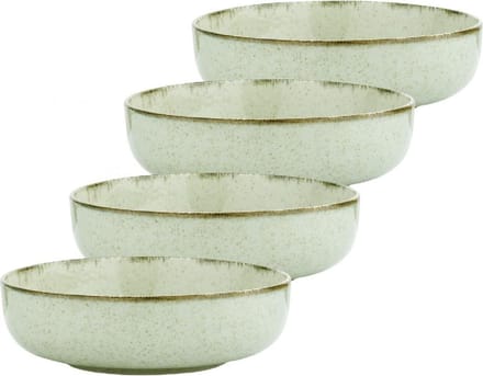 Kitchen Trend kom Ocean 15 cm Zeegroen, set van 4