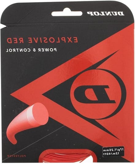 Tennis String - Tennissnaar Set - Tennis Spelen - Premium Polyester - 12m 1.3mm - Rood
