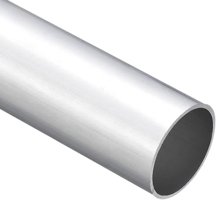 Aluminium Buizen - Ronde Profielen - Doe-het-zelf Projecten - Naadloze Constructie - 40mm Buitendiameter - Zilver