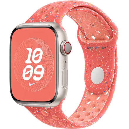 Nike Sport Band voor de Apple Watch | 44/45/46/49 mm - Maat S/M - Magic Ember