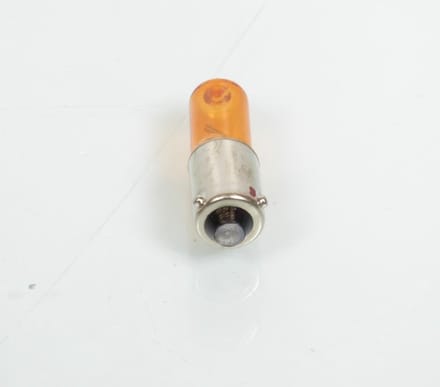 Lampje BAY9s mini lang 12V 21W knipperlichtlampje oranje voor motor scooter