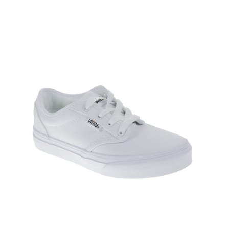 Vans Atwood Lace-Up Wit Canvas Kinderslippers UDT7HN