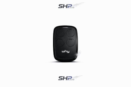 WHY EVO NOA UNIVERSELE AFSTANDBEDIENING, DE VERVANGENDE HANDZENDER VAN DE WHY EVO 2ND GENERATION, VERVANGENDE HANDZENDER, 4 KANAALS, LICORISE BLACK