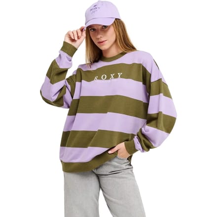 Dames sweatshirt Roxy Strictly Stripes