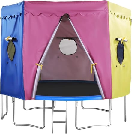 Trampoline Afdekzeil - Springkussen Tent - Buiten Spelen - Waterdicht & UV-beschermend - 304 cm - Groen