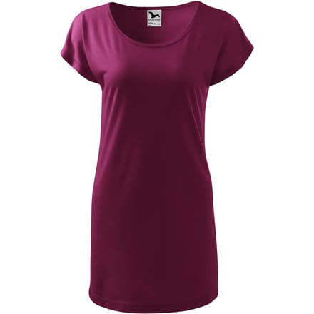 Dames t-shirt jurk Malfini Love 123