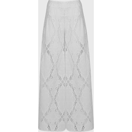 Anne Fontaine Antibes White Taglia: 36 | Pantaloni da completo Outlet | Donna | Bianco