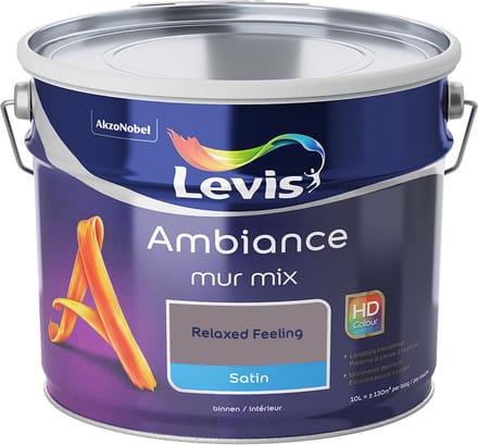 Levis - Ambiance Mur Satin Mix - Relaxed Feeling - Mengverf - 10 L