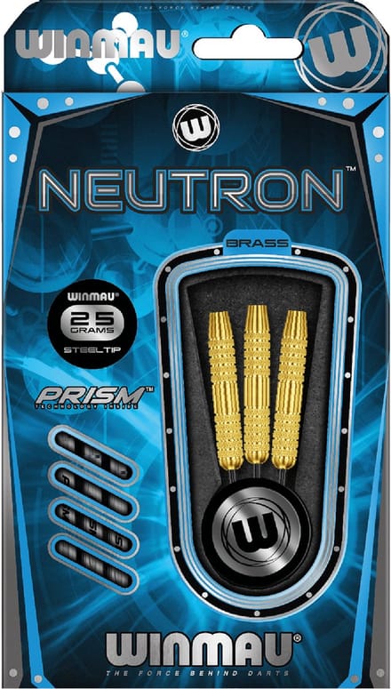 Winmau Neutron 3 Brass - Dartpijlen