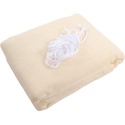Voile d'ombrage imperméable en polyester avec anneau en D en acier inoxydable pour jardin, piscine white