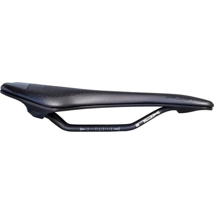Pro Zadel Falcon Gel Flow Inox Heren 142 Mm Zwart