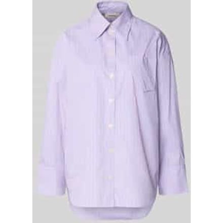 Oversized overhemdblouse van puur katoen model 'HOTEL AMOUR'