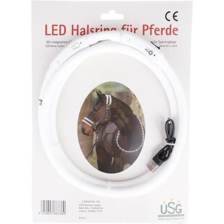 LED halsband voor paard USG