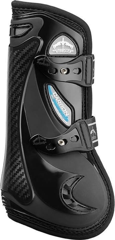 Veredus Peesbeschermer Carbon Gel Vento Black - L