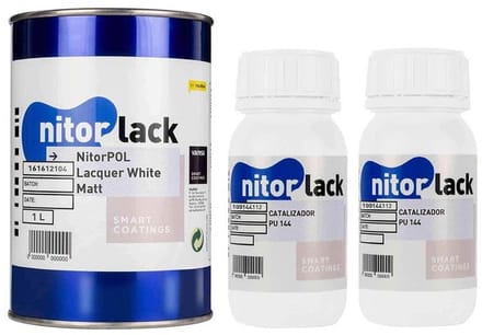 NitorLACK NitorPOL Polyurethaan Lak Wit Mat