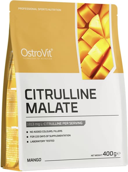 OstroVit - Citrulline - 400 g - mango - 133 doseringen - aminozuur supplement