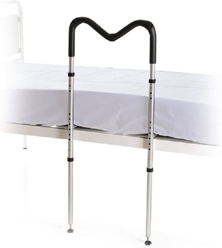 Moretti Tulipano - Enkel bedhek bedsteun aluminium - Grijs