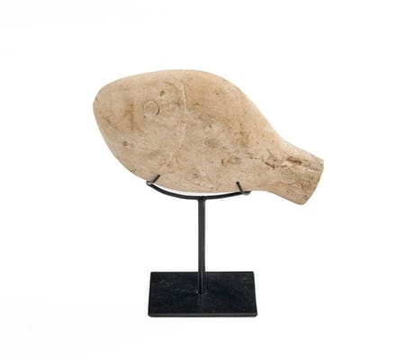 The Fish Stone on Stand - S