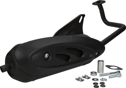Uitlaat Tecnigas voor Scooter Baotian 50 BT49QT Silent Pro / 030750513 Nieuw