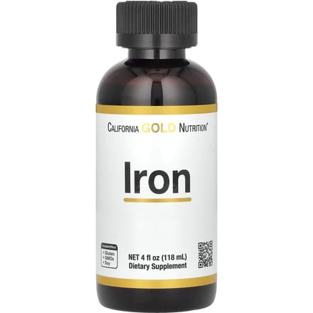 California Gold Nutrition, ijzer, 120 ml (118 ml)