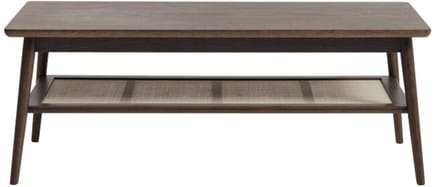 Salontafel Barrali eiken 120x60 cm - Bruin