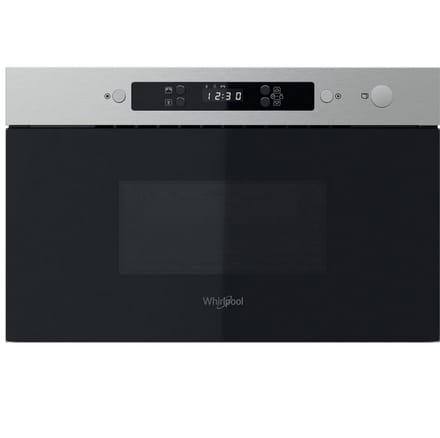 solo magnetron 22l 1300w inbouw zwart - whirlpool - MBNA900X