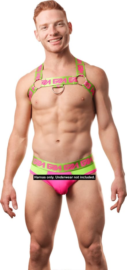 Garçon Lincoln Circuit Harness Neon Green - MAAT One size