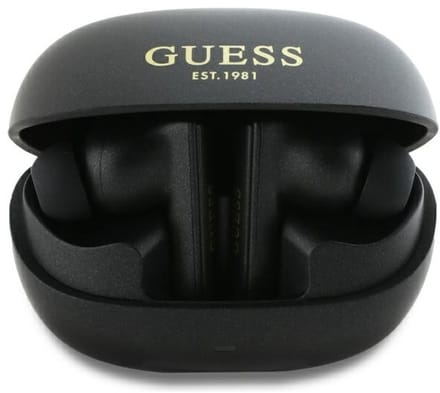 Guess TWS - Bluetooth Hoofdtelefoon - Docking Station - Zwart