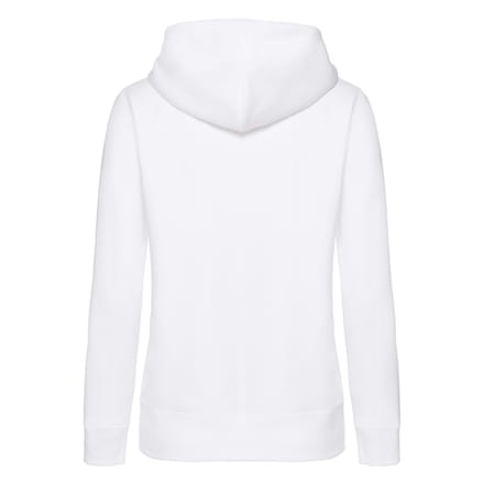 Fruit of the Loom Dames/Dames Premium Sweat Hoodie (Wit)