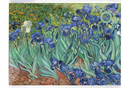Lanzfeld Van Gogh - Poster Schilderij A3 - Irissen - Vincent van Gogh - PP Hoes