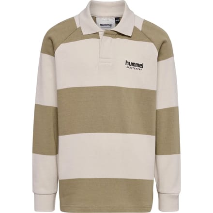 Kinderpolo met lange mouwen Hummel Striped Loose