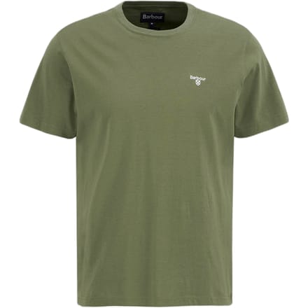 T-shirt Barbour essentiele sporttee - verbrande olijven