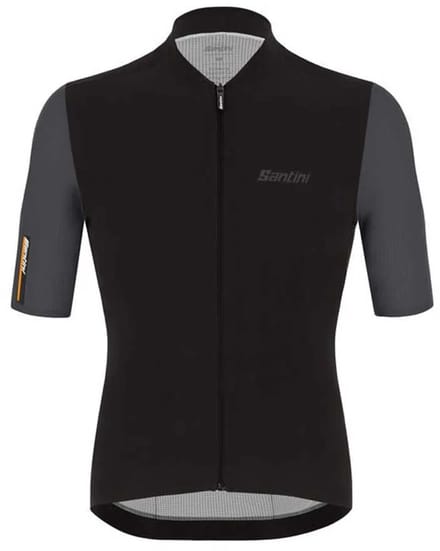 Santini Redux Vigor Korte Mouw Wielertrui Zwart XS Man