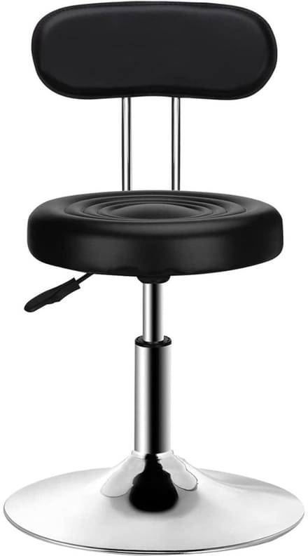 DailySupplies® Make up Stoel - Kaptafel Kruk - Visagie - Zwart