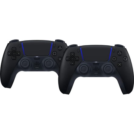 Sony Playstation 5 DualSense Draadloze Controller Midnight Black Duo Pack
