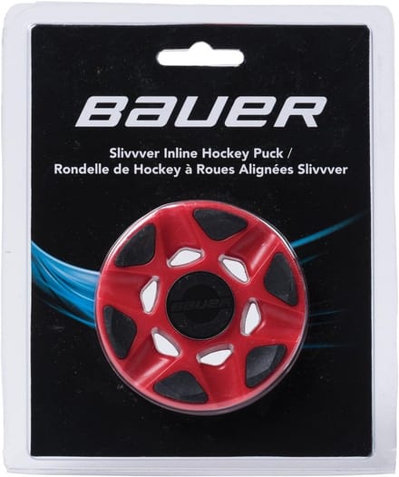 Inline Hockey Puck Rood - Geschikt voor Training en Wedstrijd