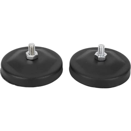 Support de Montage Magnétique pour Lampe de Travail Ventouse Noir Accessoire Universel pour Voiture gray