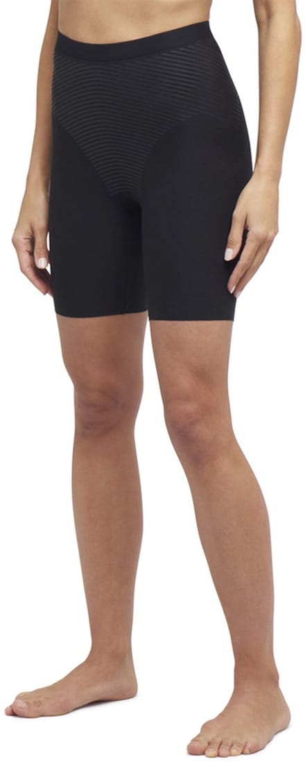 Invisible Supima® Cotton Mid-Thigh Short | Zwart