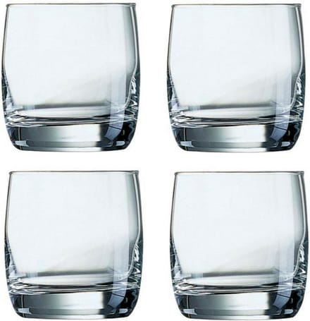 Chef & Sommelier Whisky glazen - 12x - Vigne serie - transparant - 310 ml