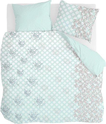Walra Dekbedovertrek Dreamy Dots - 200x220 - 100% Katoen (BCI) - Licht Blauw