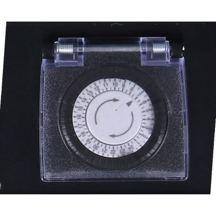 Tuincontactdoos 2-Voudig met Timer