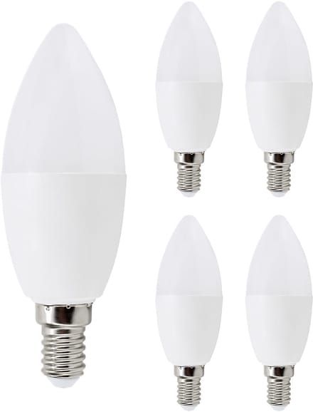 Bemko Premium LED Lamp E14 - vervangt 50W (7.5W) - 720lm - 3000K Warm Wit - 230V - 5 stuks