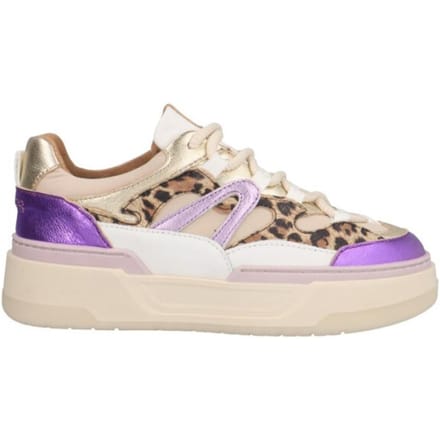 DWRS label Walton Leopard Sand / Purple Größe: 38 | Trainers Outlet | Damen | Braun