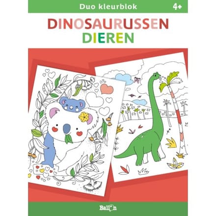 Dinosaurussen En Dieren - Duo Kleurblokken